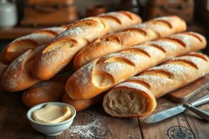 Bagietki francuskie jak zrobić – przepis krok po kroku