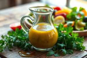 Sos francuski – przepis na klasyczny dressing do sałatek