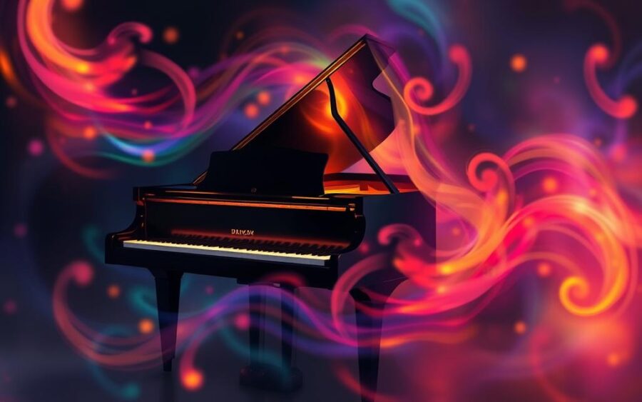 harmonii brzmieniem muzyce