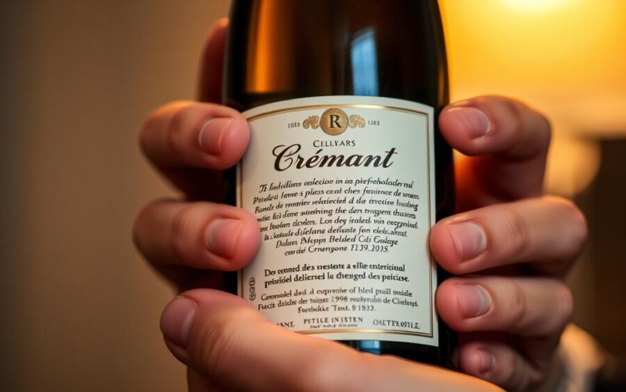 czytanie etykiety Crémant czytanie etykiety Crémant
